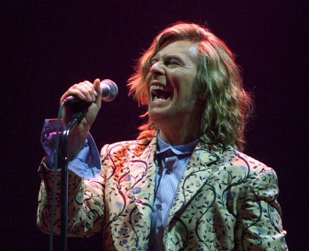 David Bowie headlines Glastonbury in 2000, his first time back at the festival since 1971, when...