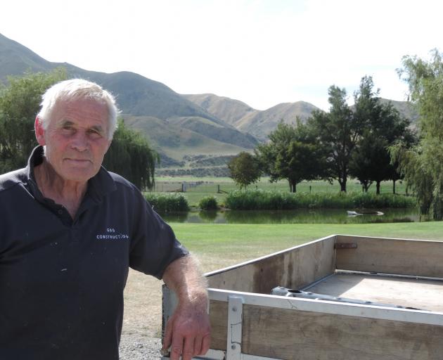 Walter Cameron has been battling wallabies on the family farm for decades. PHOTO: SALLY BROOKER