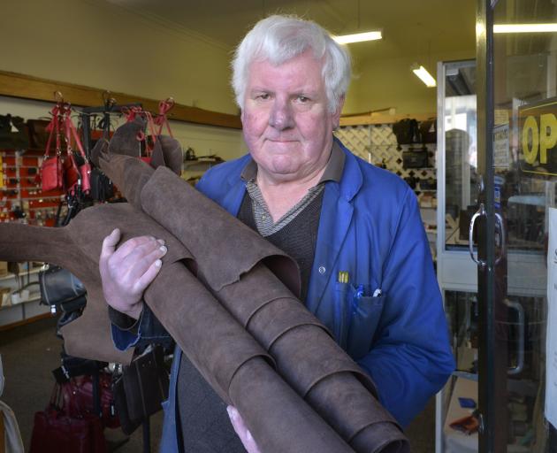 Drake Leather owner Bill Drake is preparing to shut up shop after 45 years in business.
