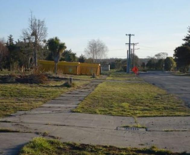 Part of Christchurch's red zone. Photo: RNZ file / Conan Young