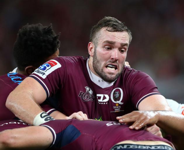 Reds lock Isack Rodda was one of three players to be stood down. Photo: Getty Images