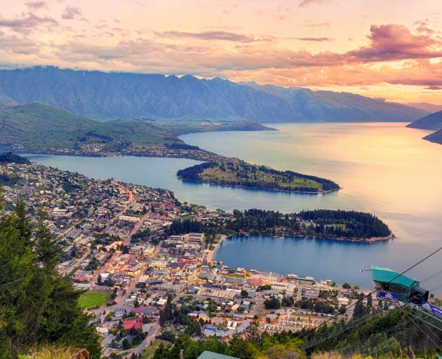 Tourist hot spot ... About 90% of Queenstown’s businesses are reliant on tourism. PHOTO: GETTY...