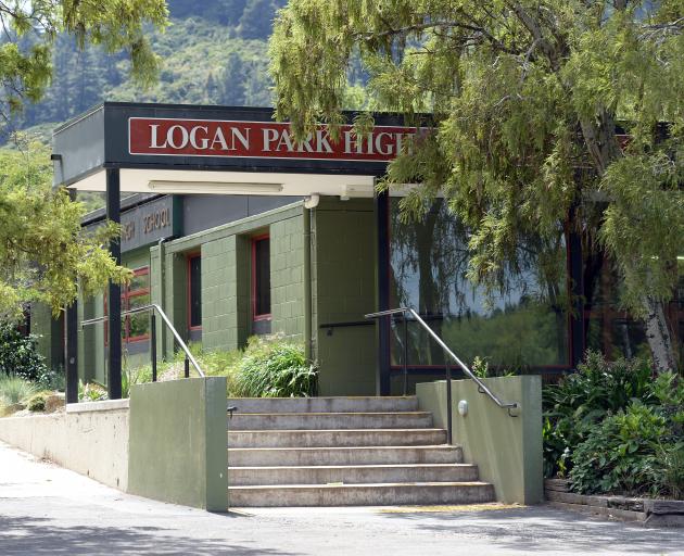 Logan Park High School will close for at least 48 hours following the positive result. Photo: ODT...