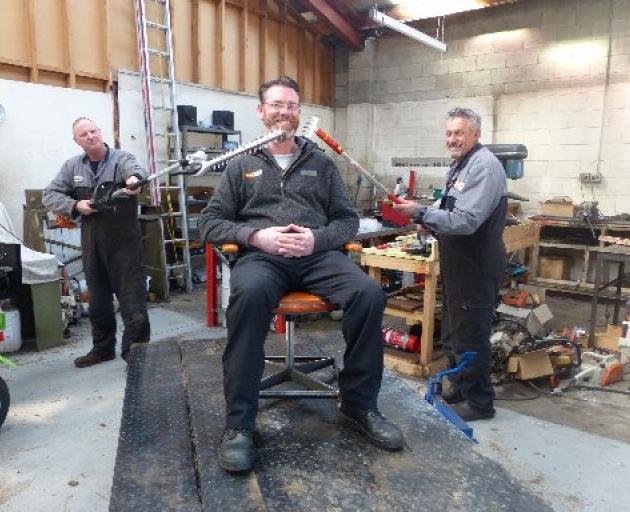 Power tools shop staff flat out at the next level Otago Daily