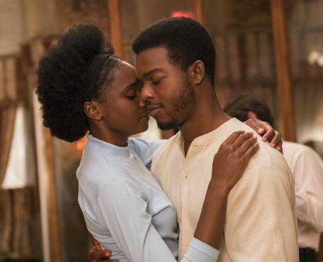 A scene from If Beale Street Could Talk, starring Kiki Layne and Stephan James. Photo: Supplied