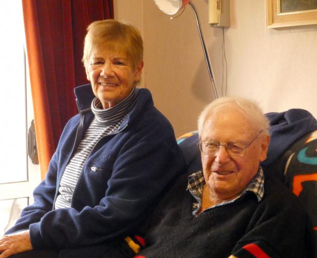 Neighbours Rose-Anna Wakefield and John Irvine were left with no means of heating or cooking in...