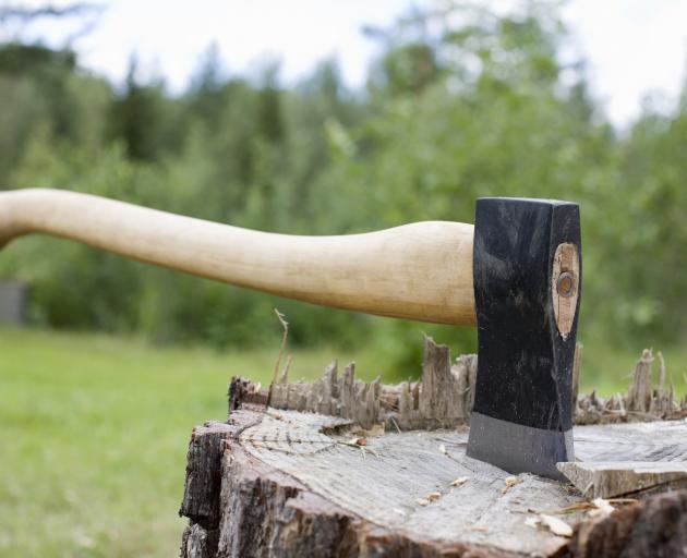 The man allegedly threatened people with an axe. Photo: Getty Images
