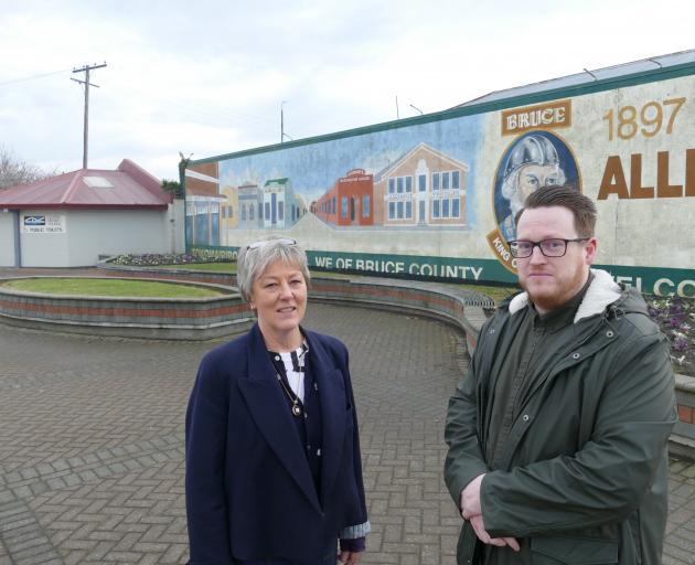 Milton business owners Rachel Wightman and Chris McDonald are seeking reassurances from Clutha...