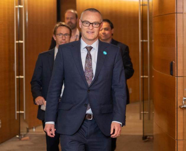 Health Minister David Clark and Director General of Health Dr Ashley Bloomfield. Photo: Getty Images