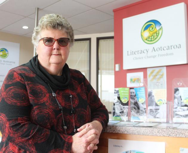A ‘‘great ride’’ ... Literacy Aotearoa Charitable Trust manager Nellie Garthwaite, of...