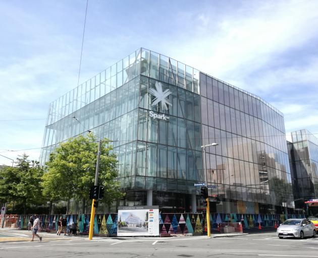 The Spark building on the corner of Colombo and Hereford Sts. Photo: Newsline / CCC