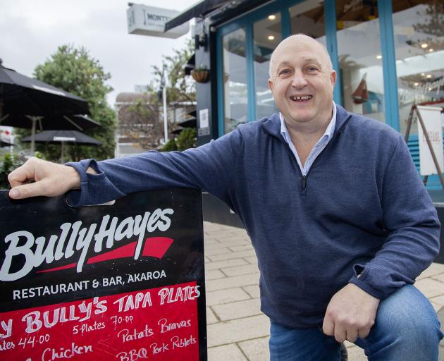 Bully Hayes owner Wayne Jones said it will cost between $20,000-$30,000 to rename his restaurant...