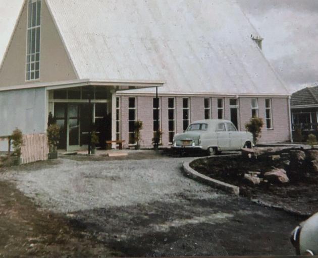 The Wainoni Methodist Church building in 1962. Photo: Supplied