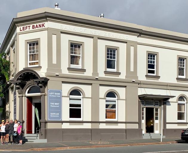 The Left Bank Hotel is an impressive beacon in Kaikohe. 
