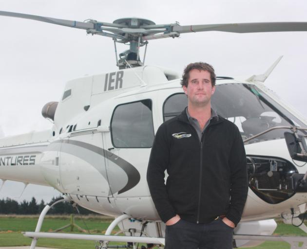 Helicopter pilot Matt Irving, of Kurow, has been awarded an Australian Bravery Decoration after a dramatic rescue two years ago. PHOTO: GUS PATTERSON