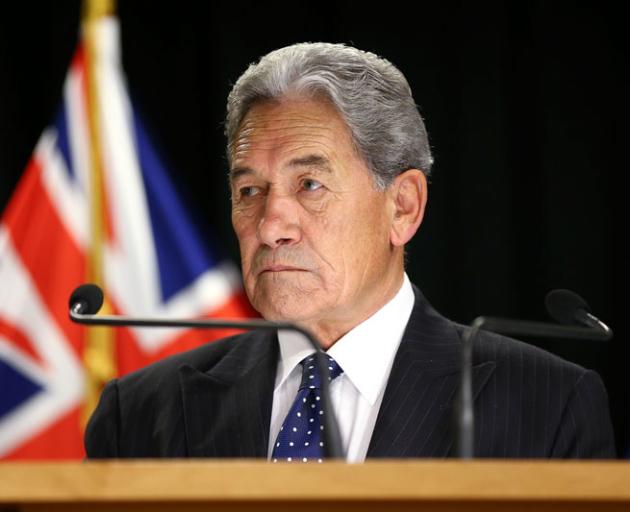 Deputy Prime Minister Winston Peters. Photo: Getty