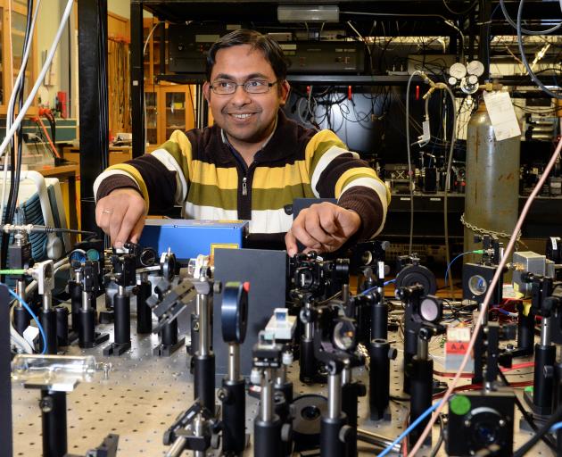 Physicist Dr Amita Deb (pictured) and his colleague Associate Professor Niels Kjaergaard have...