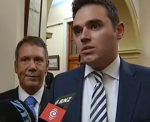 Former Clutha-Southland MP Todd Barclay answers questions about allegations he recorded staff...