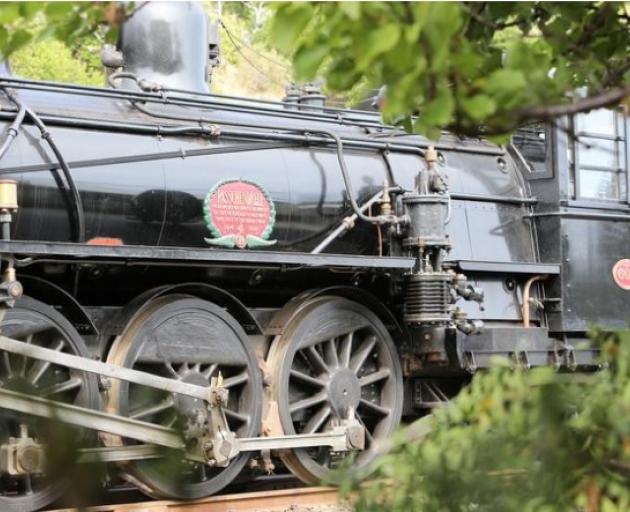 The 1915 locomotive Passchendaele operates the tourism train Marlborough Flyer. Photo: Supplied...