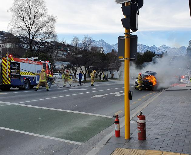 Police and Fire and Emergency New Zealand were called to Stanley Street, near Liquor King, about...