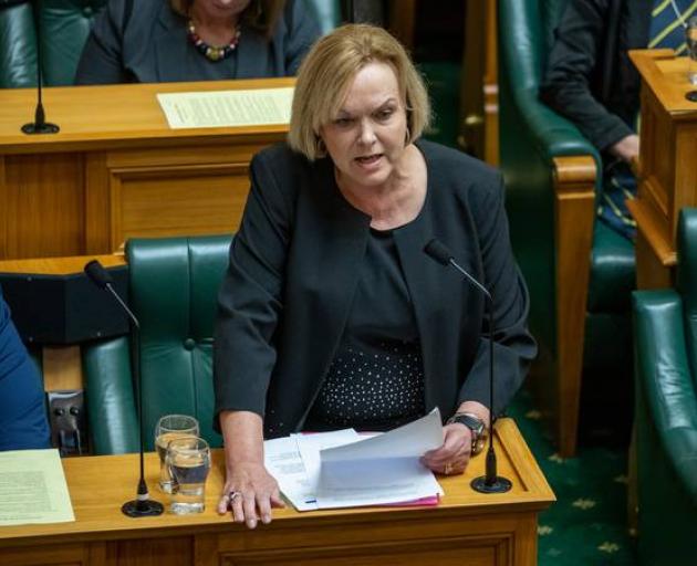 National Party leader Judith Collins during Question Time in Parliament this week. Photo: NZ Herald 