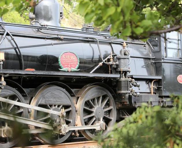 The 1915 locomotive Passchendaele operates the tourism train Marlborough Flyer. Photo: Supplied /...