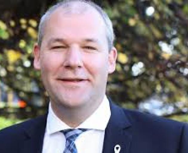Andrew Falloon resigned as an MP on Tuesday. Photo: supplied 