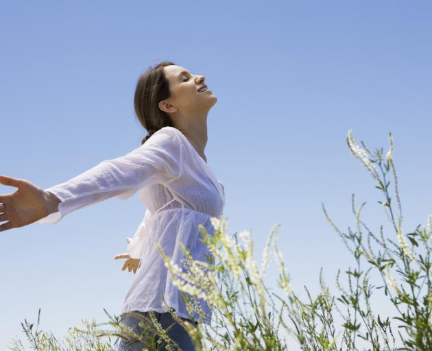 Deep breaths are a core part of many meditation practices. PHOTO: GETTY IMAGES