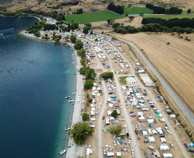 Glendhu Bay Motor Camp has close to 1500 people staying, and only a few free spots remain in the...