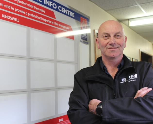 Invercargill chief fire investigator Murray Milne-Maresca.