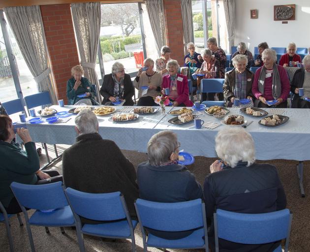 Sumner-Redlciffs Friendship Club members meet. Photo: Geoff Sloan