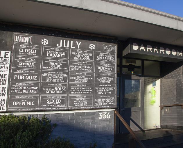 Darkroom on St Asaph St. Photo: Geoff Sloan