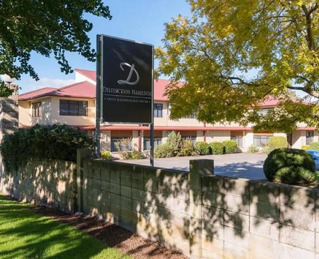 The Distinction Hotel in Hamilton. Photo: NZH file