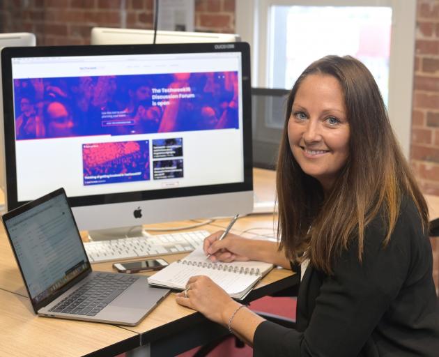 Lauren Saker is preparing a programme of events for Dunedin Techweek 2019. Photo: Linda Robertson 