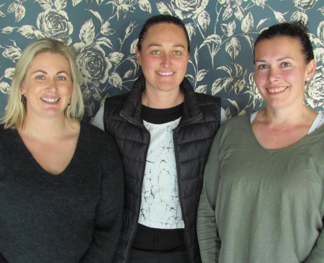 (From left) Joanna Hay, Kara Tartonne and Sarah Isbister are the driving force behind Lipgloss...