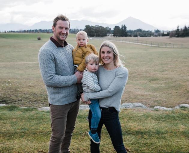 East Otago farmers Willie and Georgie Lawson, with sons Freddie and Ardie, are endeavouring to...