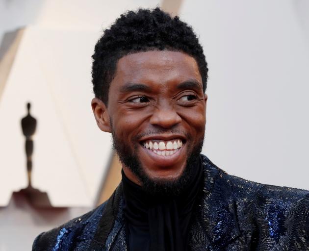 Chadwick Boseman at the 2019 Academy Awards. Photo: Reuters 