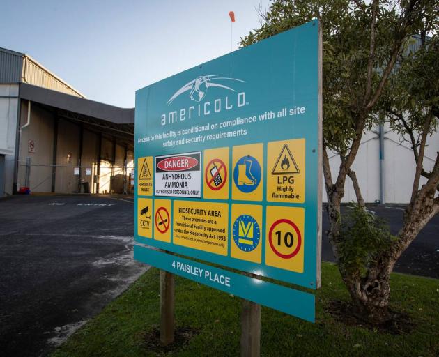 There are four cases at Americold in Mt Wellington in Auckland. Photo: NZ Herald