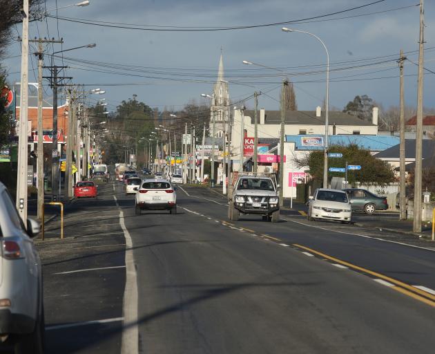 Milton’s main street looking south from the kink. PHOTO: JOHN COSGROVE

