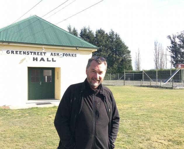 Greenstreet-Ashburton Forks Reserve Board chairman Ian Hodge on the grounds of the popular...