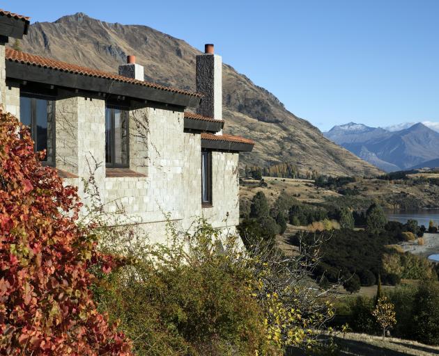 The Mills residence in Wanaka designed by Mason & Wales in 1973. 