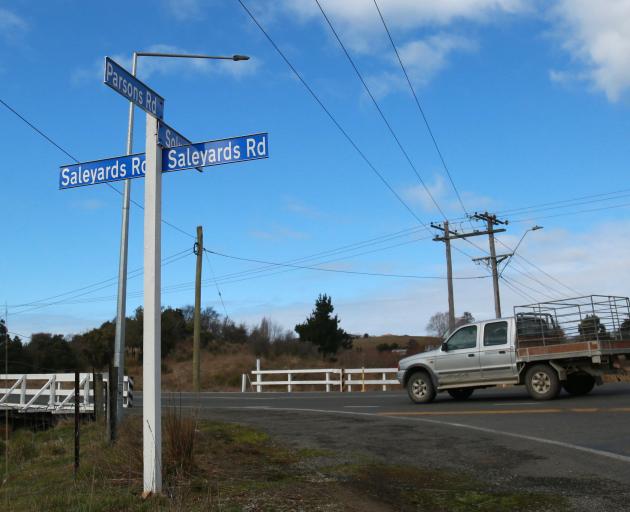 The Oamaru intersection of Saleyards Rd, Parsons Rd and Solway St is being upgraded to improve...