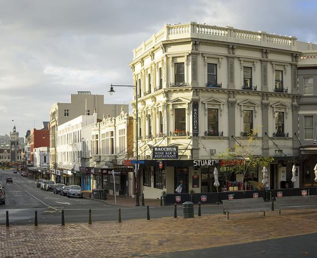 Spending on eating out, including in Dunedin, fell sharply in the June quarter. Photo: Getty Images 