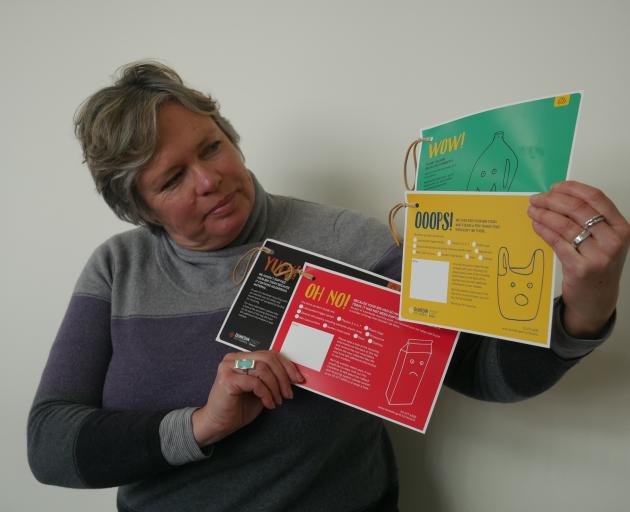 Dunedin City Council waste and environmental solutions education and promotions officer Cath...