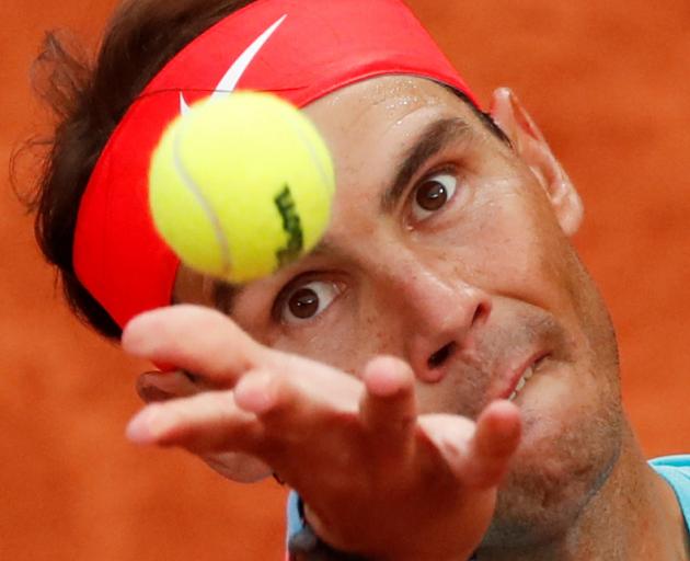 Rafael Nadal is eyeing his 13th French Open title. Photo: Reuters 