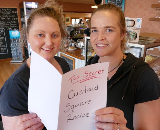 Tapanui’s Top Nosh Cafe owners Aleisha Haskins (left) and Farryn Crawford say their popular...