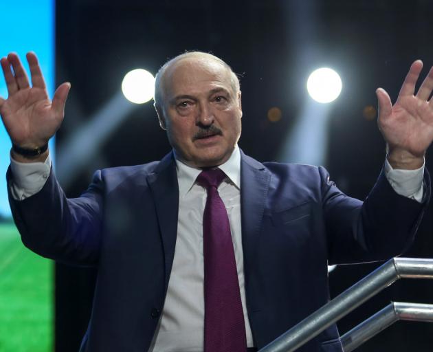 Belarusian President Alexander Lukashenko. Photo: Tut.By via Reuters