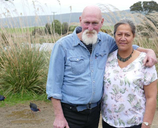 Tahakopa conservationists Owen and Wikitoria McNutt are concerned about a recent decline in mohua...