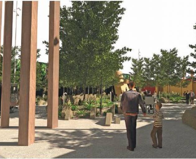 Concept render option for Clutha District Council’s new ‘‘destination toilets’’ in Balclutha: The Hunt for the Wild Things (pictured). Image: ROUGH & MILNE LANDSCAPE ARCHITECTS/SUPPLIED Concept render option for Clutha District Council’s new ‘‘destination toilets’’ in Balclutha: The Hunt for the Wild Things (pictured). Image: ROUGH & MILNE LANDSCAPE ARCHITECTS/SUPPLIED