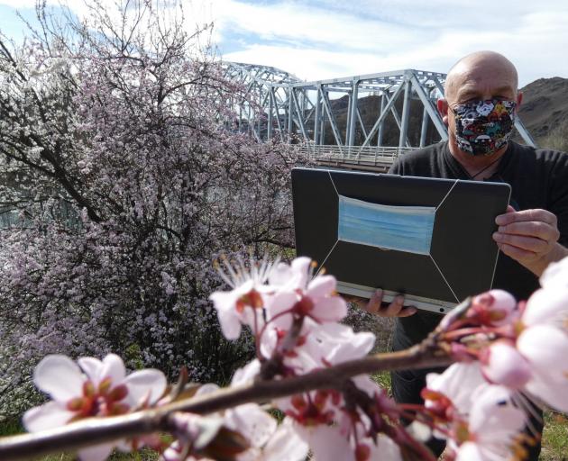 Alexandra Blossom Festival organiser Martin McPherson spent last week dealing with the fallout of a cyber-attack. PHOTO: ALEXIA JOHNSTON